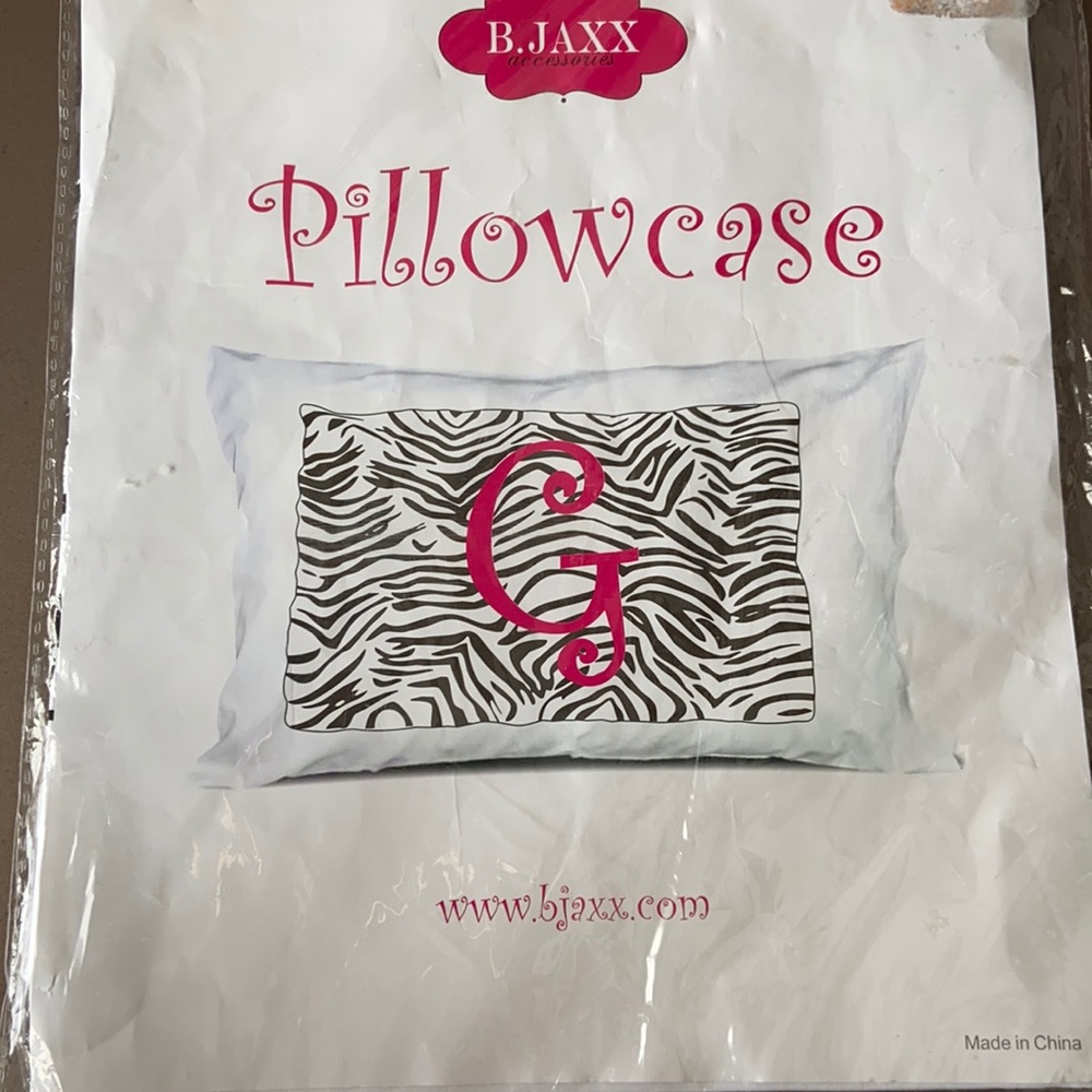 Zebra Pillowcase